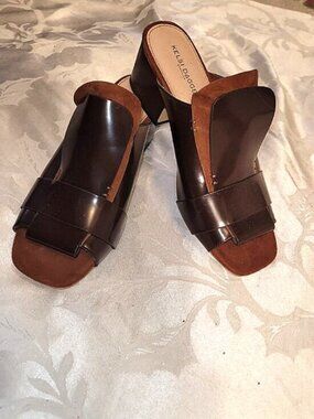 🌹Like New!🌹Kelsi Dagger Brooklyn Brown Heeled Women's Sandals